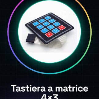 Tastiera a matrice 4x3 compatibile con Arduino