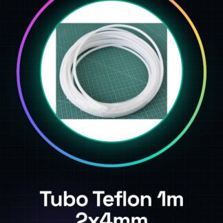 1Mt in Teflon Tube Diam. Diametro interno 2mm Esterno 4mm