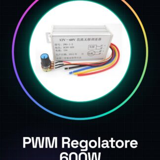 PWM Hochleistungs-Geschwindigkeitsregler für DC-Motor 600W 10A 12V 24V 36V 48V 60V