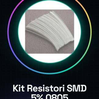 5% 0805 kit di resistori SMD, 3,6 K - 10 M, 50 pezzi da 50 tipi: 3,9 K 15 K 68 K 360 K 4,3 K 18 K 75 K 390 K 4,7 K 20 K 82 K 430
