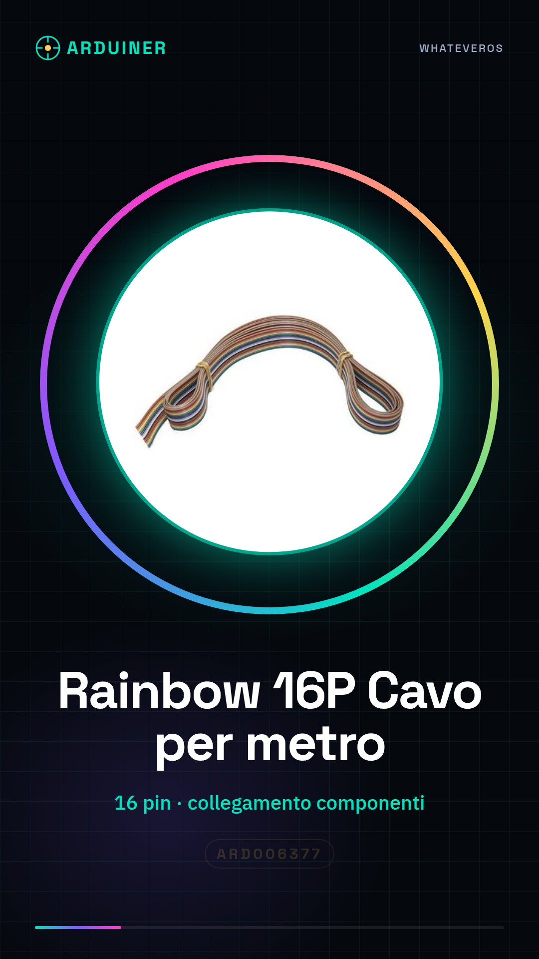 16P Rainbow Cable