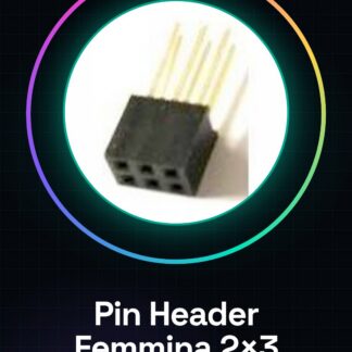 5 Pezzi 2*3 2.54mm Long Pin Header Femmina Connettore Plug