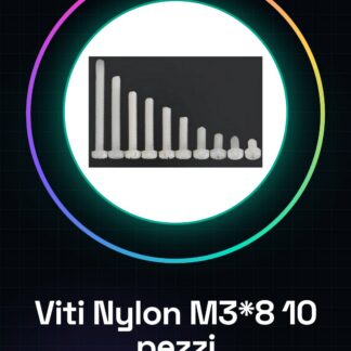 10 Pezzi M3*8 Viti in Nylon