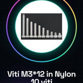 10 Pezzi M3*12 Viti in Nylon