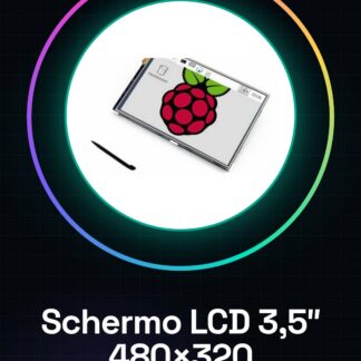 Schermo LCD 3.5 pollici 480x320 MP4 TFT Touch Screen per Raspberry PI