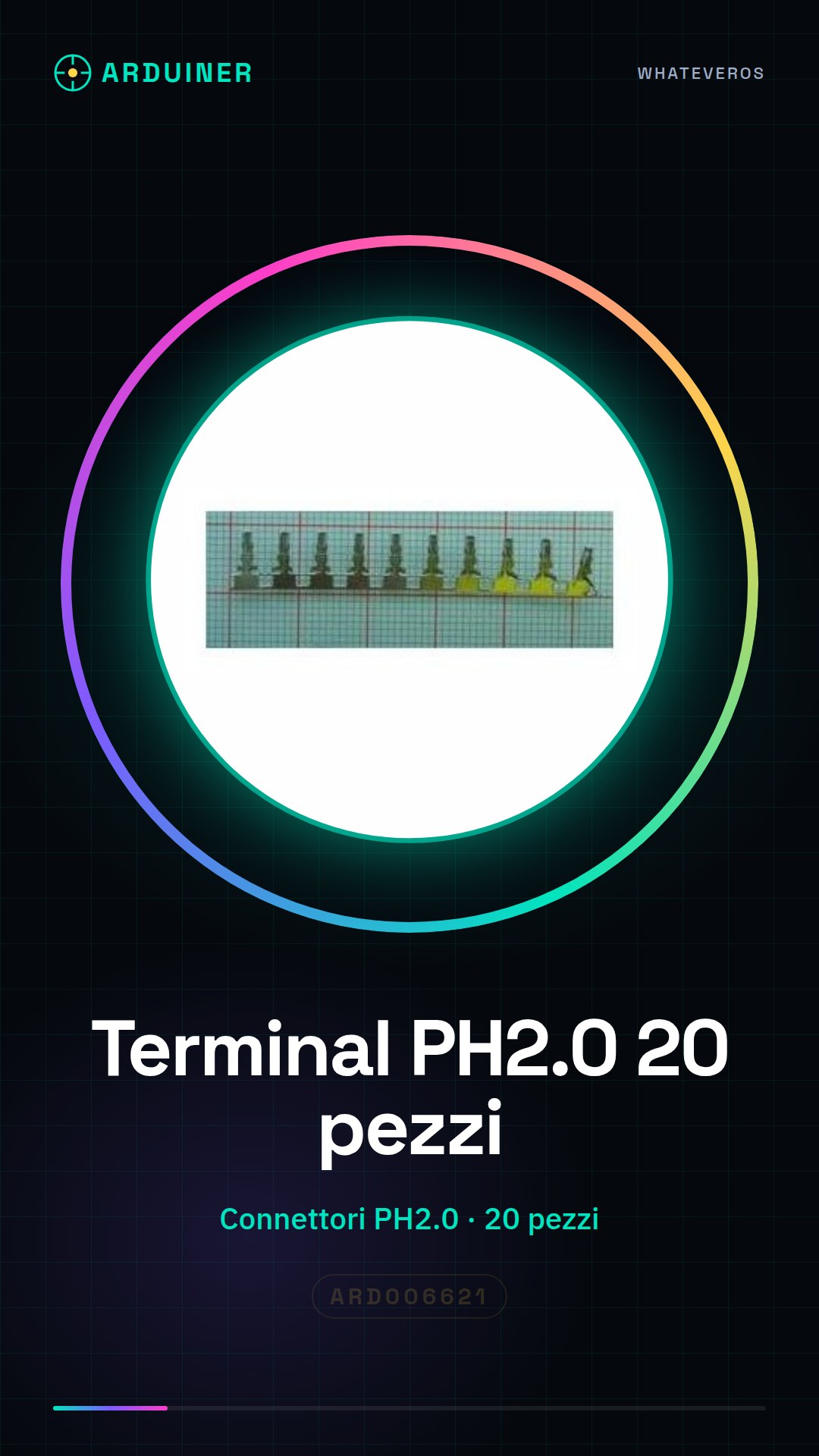 20 pièces de connecteur PH2.0