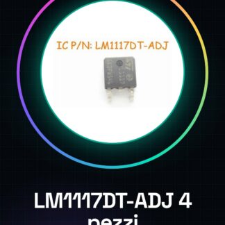 4 Pezzi LM1117DT-ADJ IC Circuiti Integrati