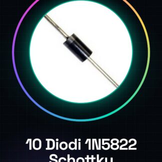 10 Pezzi Diodo 1N5822 Raddrizzatore Schottky