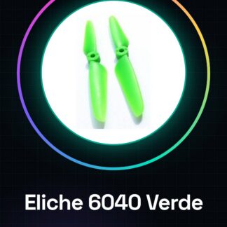 6040 eliche in Plastica CW/CCW Col. Verde per Quadricotteri Multicotteri