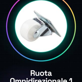 Roue Omnidirectionnelle Universelle de 1 po pour Smart Car Rover Robot Arduino