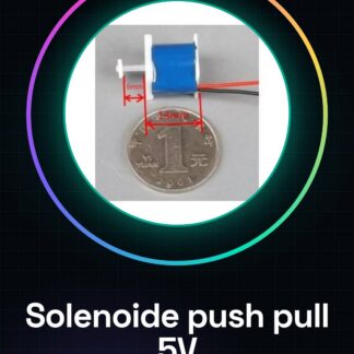 Solenoide elettromagnetico a micro magnete di aspirazione tipo push pull 5V
