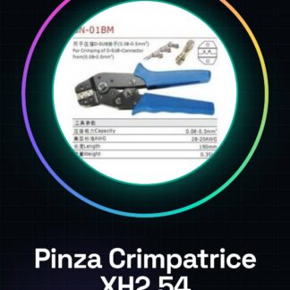 SN-01B Pinza Crimpatrice M plug spring XH2.54 SM2.54, Pinza Crimpatrices dedicata