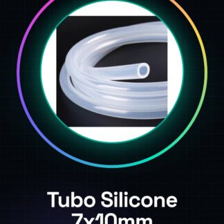 1Mt Tubo In Silicone 7x10mm
