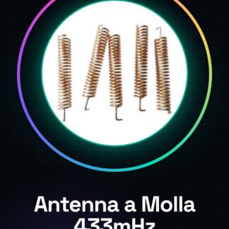 5 Pezzi 433mHz Antenna a Molla Compatibile U.FL SMD