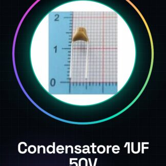 10 Pezzi Monolitico Condensatore 105 1UF 50V pin pitch 5.08MM Promise capacitance