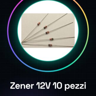 10 Pezzi Zener Diodo 1 / 2W Regolatore tube 12V