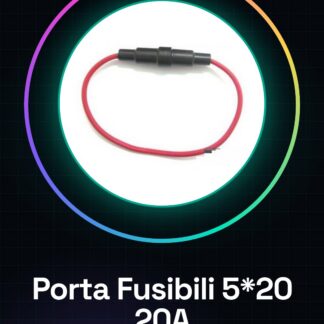 5*20 Porta Fusibili in linea per fusibili SFE a cartuccia 20A