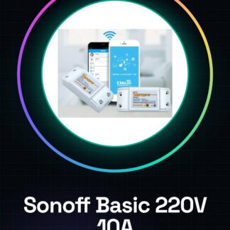 Sonoff Basic 220 V 10 A Smart Home Wi-Fi, 1 interruttore con timer E programmazione di controllo intelligente via Wi-Fi (Compati