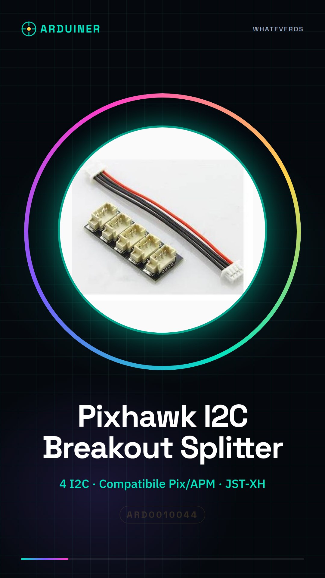 Carte Pixhawk I2C Breakout Splitter 1 trailer 4 accessoires de contrôle de vol Pix/APM