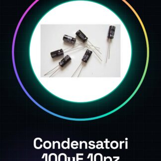 10 Pezzi Condensatori Elettrolitici 100uf 35V 6*11