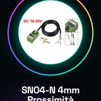 SN04-N 4mm Sensore Prossimità Induttivo DC 10-30V 3 fili NPN NO
