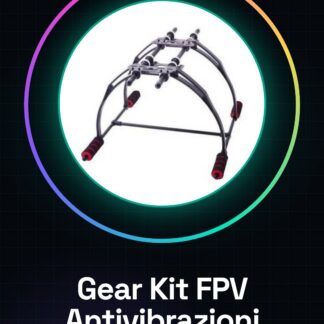 Gear kit di atterraggio universale antivibrazioni FPV in fibra di vetro per telaio quadricottero F450 F550 Quad HexaCopter
