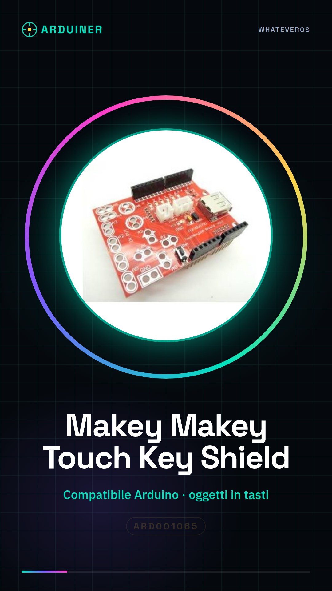 Makey Makey Touch Key USB Shield Compatible with Arduino