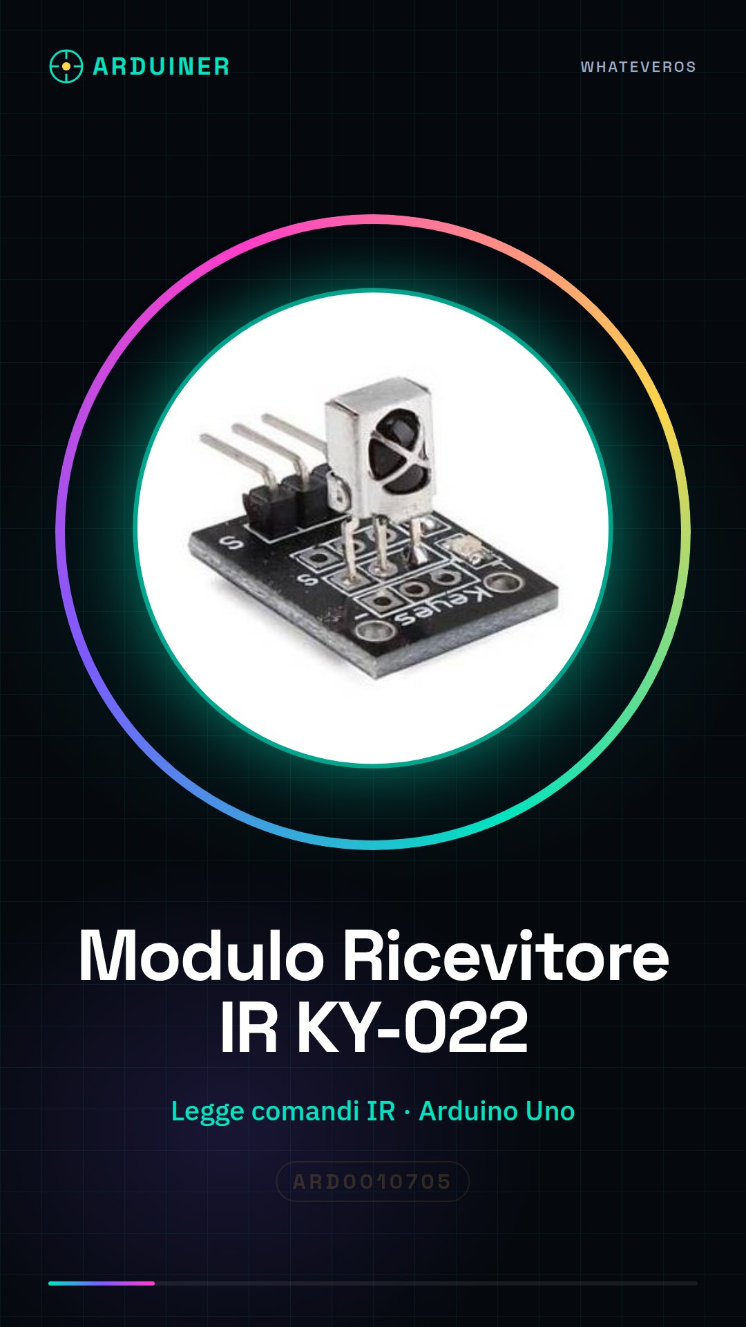Module récepteur infrarouge KY-022