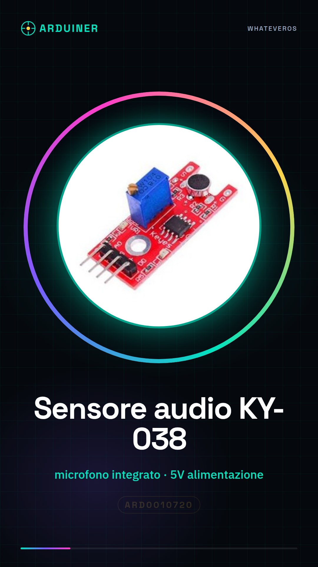 Audio-Sensor-Mikrofon-Modul KY-038