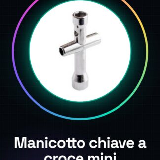 Manicotto per chiave a croce a dadi esagonali mini M4 / M3 / M2.5 / M2
