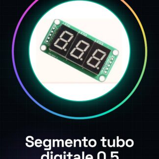 Segmento di tubo digitale da 0,5 pollici 3 74HC595