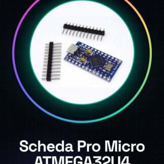 Scheda Pro Micro ATMEGA32U4 5V/16MHz Arduino Compatibile