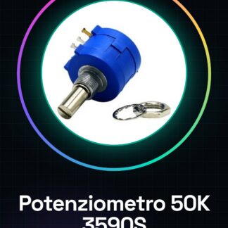 Potenziometro assiale di precisione multigiro 50Kohm 50K 3590S-2-503L 3590S