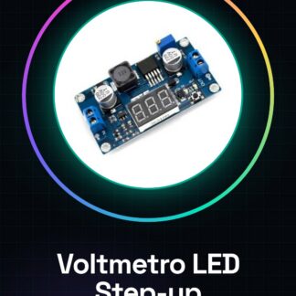 Voltmetro a LED dell'alimentazione del modulo Step-up boost da DC 4.3-32V a 5-52V 5-600V