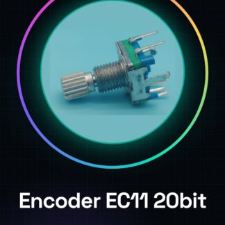 Encoder EC11 20 bits à impulsions / avec interrupteur / potentiomètre numérique à 5 broches / 15 mm