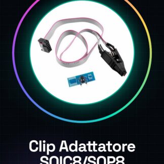 SOIC8 SOP8 clip adattatori IC stretto / largo per BIOS flash 24 932 526 BIOS programmatore