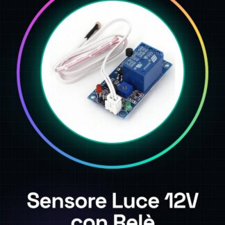 12V Light Sensor with LDR and Relay