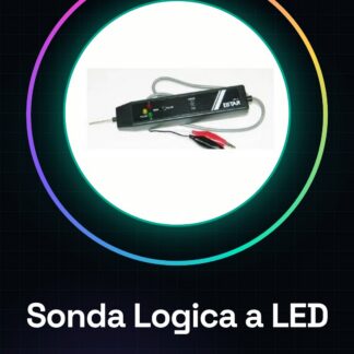 Sonda Logica a led per verifica circuiti logici TTL DTL CMOS