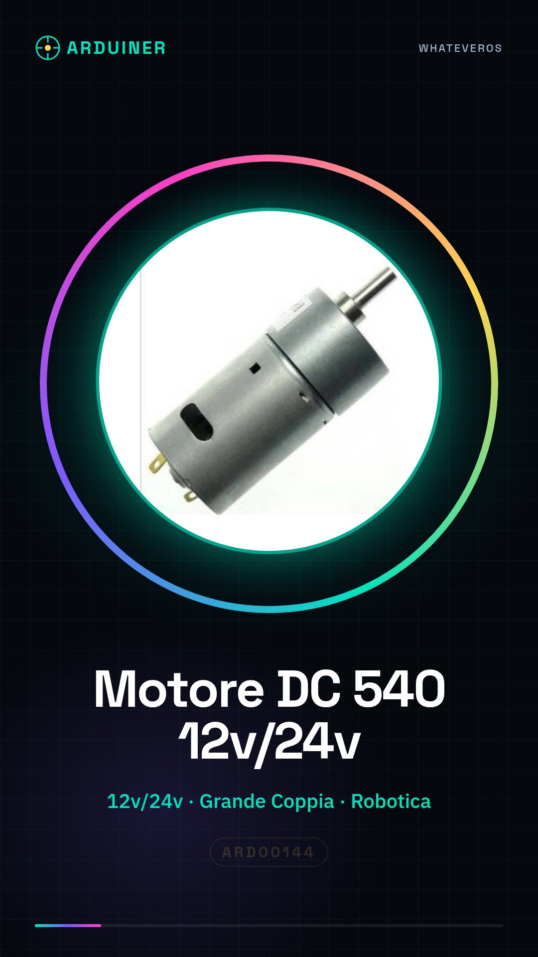 DC Motor 540 with Gearbox 12v/24v High Torque