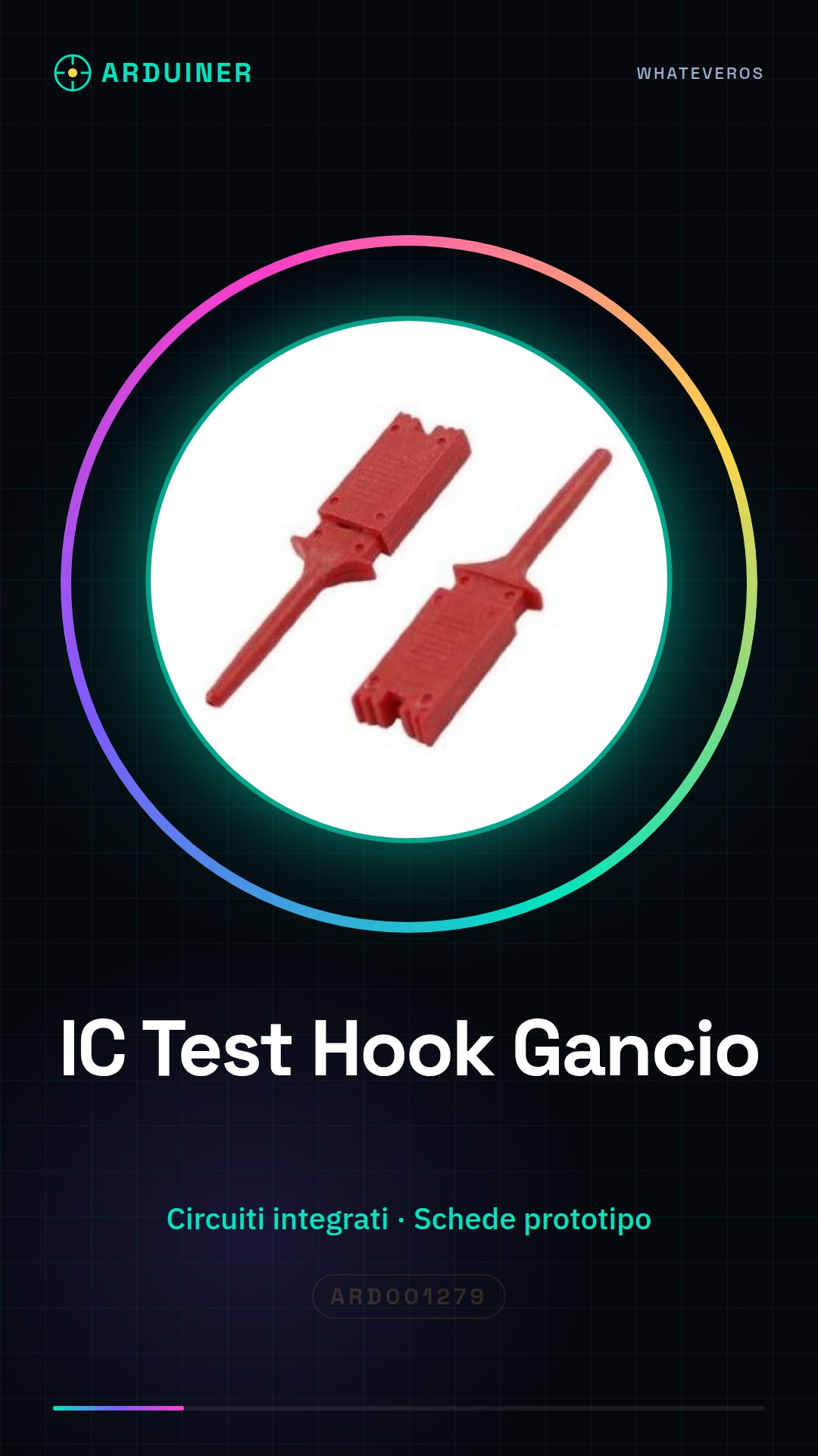 2 pièces de goupille de test IC