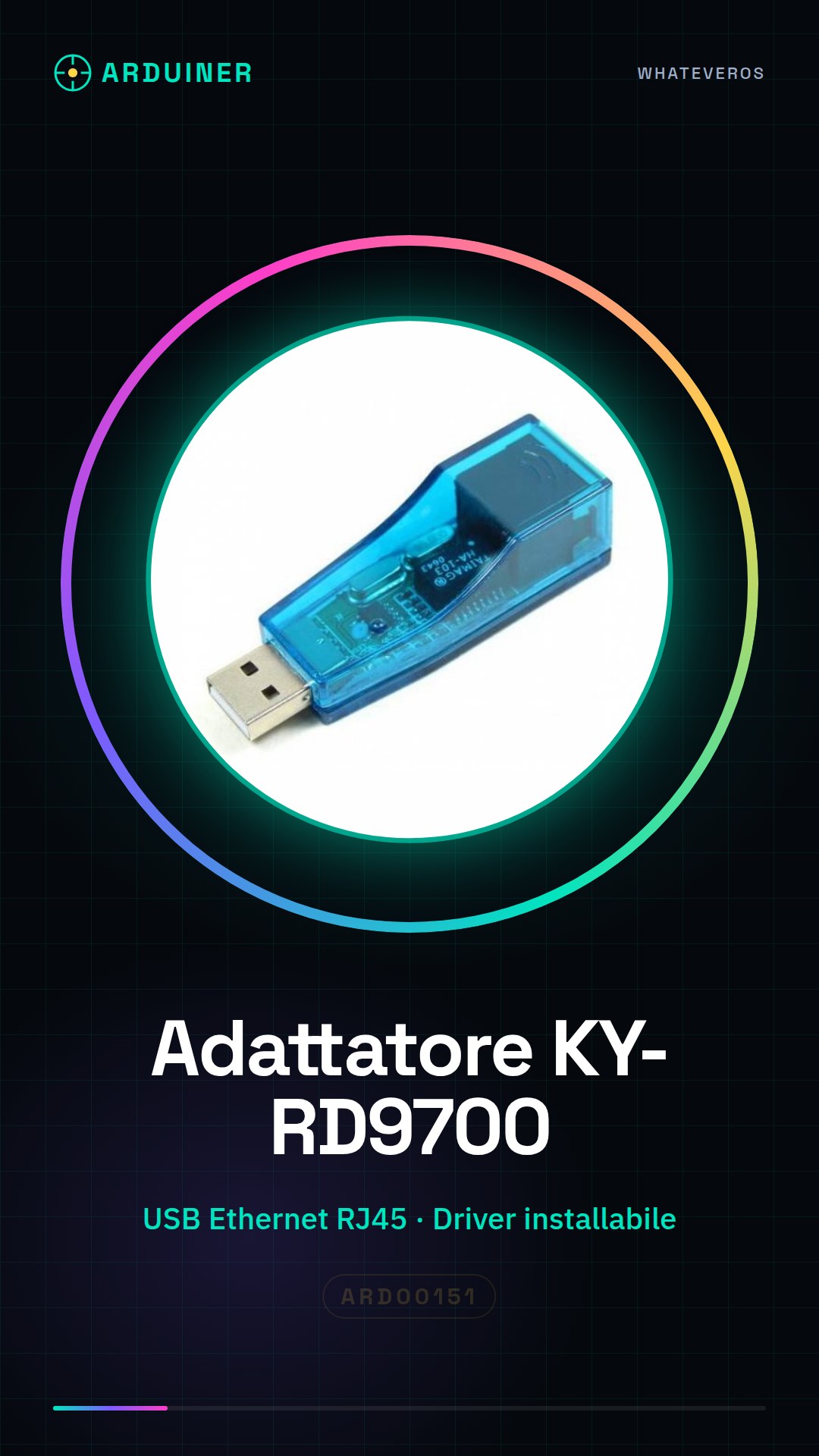 KY-RD9700 USB Ethernet RJ45 Network Adapter