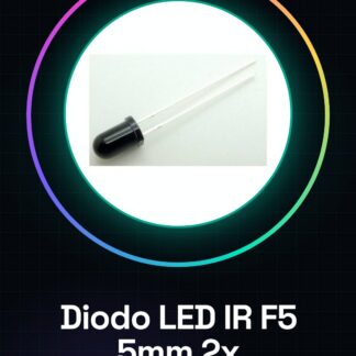 2 Pezzi F5 5mm Diodo LED Ricevitore Infrarossi IR Receiver
