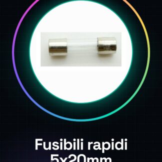 10 Pezzi 5*20 250V 0.25A Fusibili rapidi in vetro