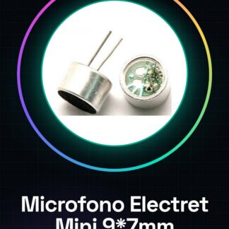 5 Pezzi Electret Mini Microfono a condensatore 9*7mm
