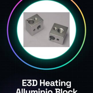 16*16*12 E3D Heating Alluminio Block per Stampante 3D