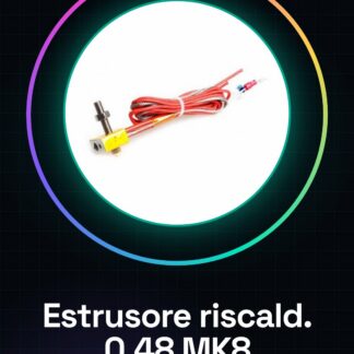 Estrusore di riscaldamento per tubi 0.48 MK8 M6 * 30mm