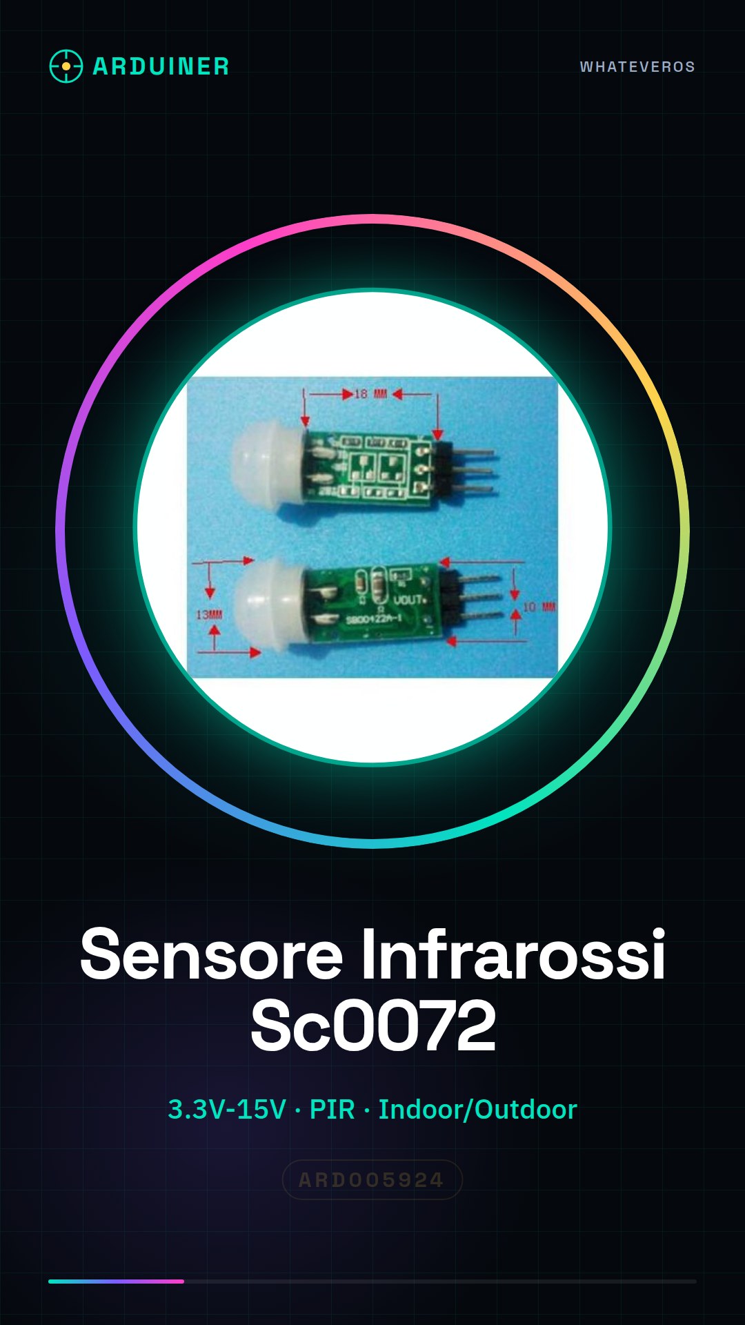 Sc0072 Infrarot-Sensor Modul DC3.3V-15V