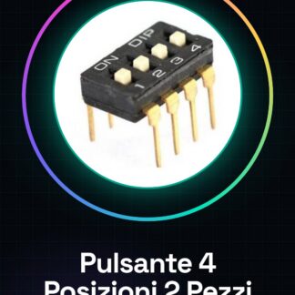2 Pezzi 4 Position Code Pulsante