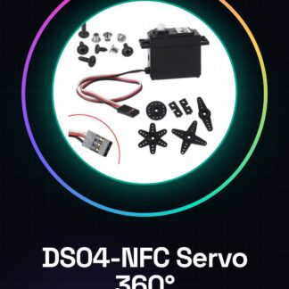 DS04-NFC Continuous Rotation Servo Motor