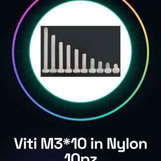 10 Pezzi M3*10 Viti in Nylon